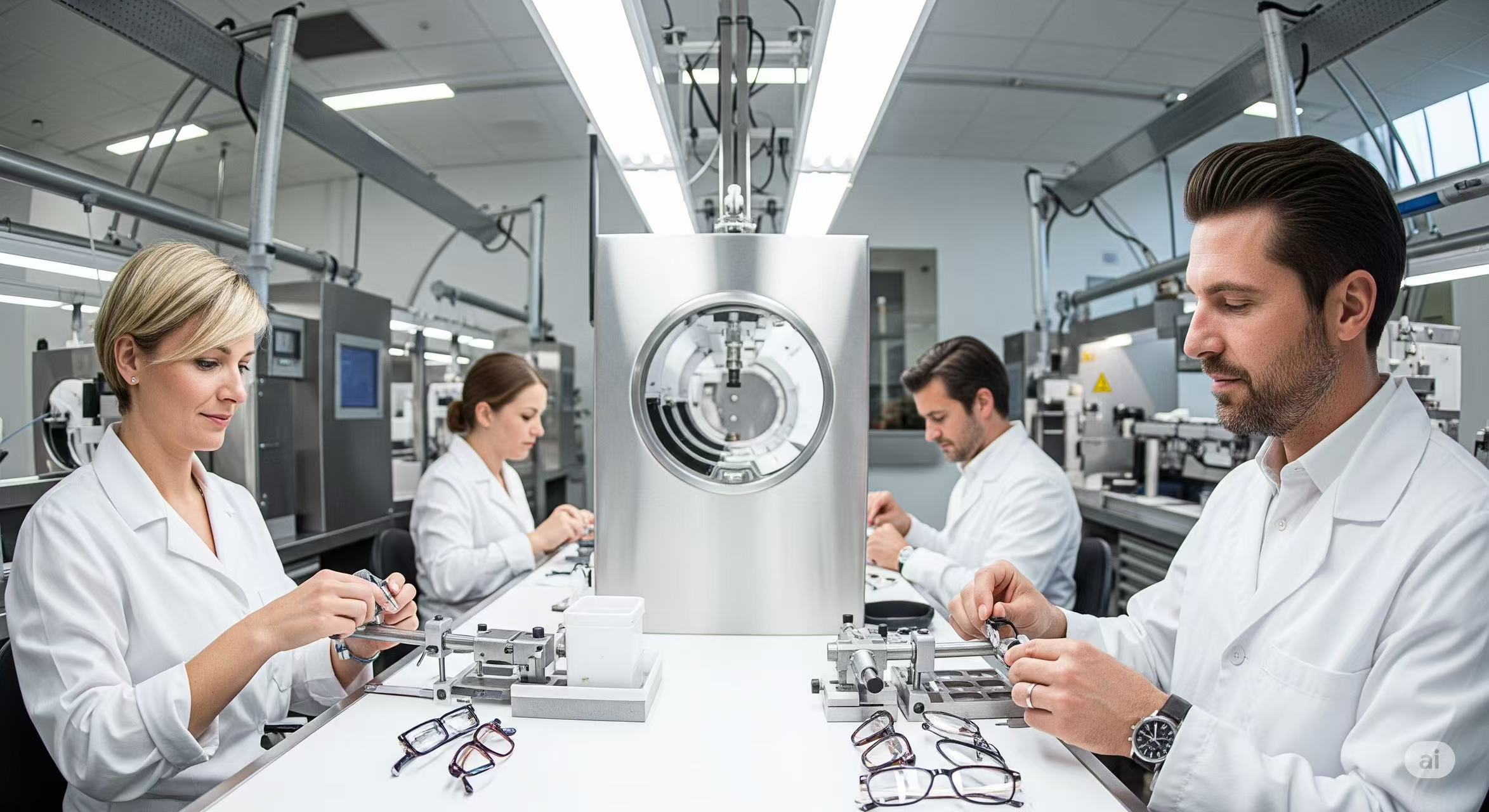 Production Process of Eyeglass Frames